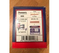 Powers C5-22 mm XH Würth DIGA CS-2, DeWalt, Lot de 700 clous à gaz, Valve à bille, Métal, Filetage, 2 ports, Peint