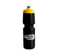 POWERSHOT Bouteille d'eau Sport - Couleur de Bouteille et du Capuchon à Choisir! (Noir, Jaune)
