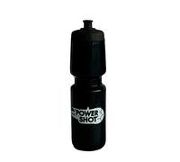 POWERSHOT Bouteille d'eau Sport - Couleur de Bouteille et du Capuchon à Choisir! (Noir, Noir)