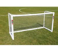 POWERSHOT® But de Foot Pro 2,4 m x 1,8 m - Made in Germany - Garantie 2 Ans et installable à l'année ! (avec Sac de Transport)