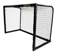 POWERSHOT® but de football - Stadium Black Edition - 1.8m x 1.2m - uPVC résistant aux intempéries - POWERSHOT® BALL inclus