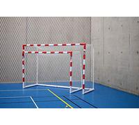 POWERSHOT But Handball transportable 3 x 2 m OU Mini Handball 2,4 x 1,7 m - Résistant, léger et Facile à Monter - avec Options (Mini But 2,4 x 1,7 m + Sac de Transport)
