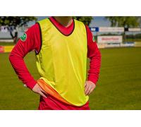 POWERSHOT Chasuble Reversible - Couleur à Choisir (M/L, Jaune/Orange) Lot de 5