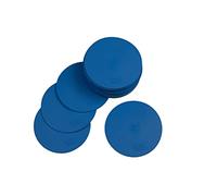 POWERSHOT® Lot de 24 disques de marquage - Couleur au Choix (Blanc, Rouge, Bleu) - Marquage au Sol pour repères visuels ou délimiter des terrains (Bleu)