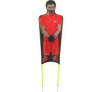 Mannequins d'entraînement flexibles en polyester imprimé PowerShot (x3) Rouge TU Unisex