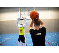 POWERSHOT Mannequin défensif de Basket-Ball - Hauteur 2.40m - Mannequin Gonflable - Training Defender Basket