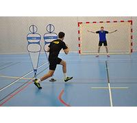 POWERSHOT Soccer Wall - Mannequin défensif à l’unité - Vendu sans Barre mais Disponible en Option - Couleur au Choix (Mannequin Bleu (Seul))