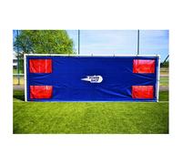 Powershot Mur de tir Target Shot 600 x 210 cm Rouge/Bleu