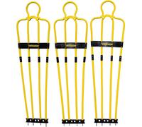 POWERSHOT Mannequin d'entrainement Lot de 3 mannequins de Coups francs - Sac de Transport inclu !