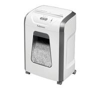 Fellowes Destructeur de Documents Personnel Powershred 15C, destructeur de Papier à Coupe croisée de 15 Feuilles pour Utilisation en Bureau Individuel, Corbeille 19L, Haute sécurité DIN P4, Blanc