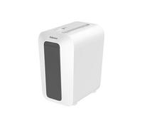 Fellowes Destructeur de documents LX65 – Coupe croisée, 10 feuilles, Corbeille 22L, Blanc