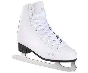Powerslide Blanc Classique Patins à Glace Mixte