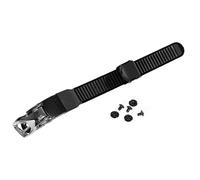 Powerslide Boucle de Serrage Prime Alu Buckle Set L/R Silver 18cm Right