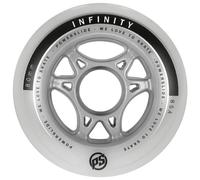 Powerslide Infinity 85a Wheel 4 Units Argenté 80 mm