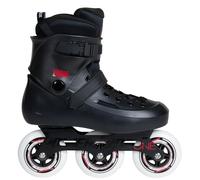 Powerslide Inline Skates Zoom Black 100, unisexe pour hommes et femmes en noir, roues 100mm/85A, roulement à billes ABEC 7 Pro, art. nr. : 880255