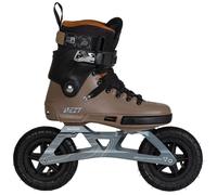 Powerslide Next Edge 150 Cross-Skates Inliners Inlineskates Offroad Trail Brun
