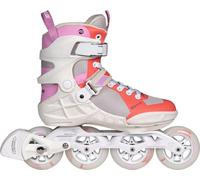 POWERSLIDE Phuzion Argon 90 Patins à roulettes en ligne Fitness Skates pour dames - 4x90mm roues, rail en aluminium, système TRINITY, roulement à billes ABEC 9, confort Memory-Foam