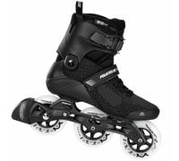 Powerslide Swell Lite 100 Inline-Skates Inliner Fitness Noir/Blanc 100mm/83A