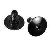 Powerslide Visserie Roller en Ligne Cuff Screw Set fit Swell,Grave,Kaze, 2-Pack Black