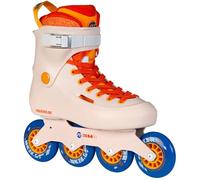 Powerslide Zoom Sunset 90 - Hardboot Urban Skates avec roues 4 x 90 mm - Roulement à billes ABEC 9 - Rail en aluminium - Dual Fit Liner - Confort pour pieds larges - Patins urbains pour adultes
