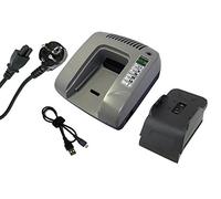 PowerSmart® 12V Chargeur pour Ryobi 130503001, 130503005, BPL-1220, CB120L, 140503001, BID-1201, CAH120LK, CD100, CK212DA, CKF-120LM, CR-1201, CS-1201, HJP001, HJP001K, HJP002, HP612K, JG001, LSD-1201PB, LSD-1202PB (Gris)