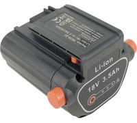 PowerSmart 18V 3500mAh Li-ion batterie batterie outil pour Gardena coupe-bordures ComfortCut, THS Li-18/42 (8881-20)