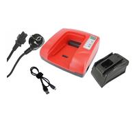 PowerSmart® 20V-36V Chargeur pour Hilti B 22/1.6, B 36/3.0, B 36/6.0, B22/3.3, SF 22-A, SFC 22-A, SFH 22-A, SFL 22-A box