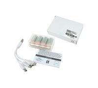 PowerSmart 4 pièces USB Type-C 3,6V 850mAh Batteries pour caméra Arlo, lampes de poche, microphone, jouets