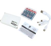 PowerSmart 4x USB AA Li-Ion Batterie rechargeable pour caméra Arlo, lampes de poche, microphone, jouets