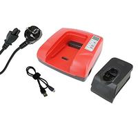 PowerSmart® 7.2-36V Chargeur pour Bosch AL 2411 DV, AL 2450 DV, AL2425DV (Rouge)