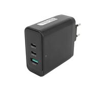 PowerSmart Adaptateur Secteur USB-C GaN 100 W 3 Ports pour MacBook Air, iProduct Device XS/XS Max/XR, Nintendo Switch, etc.