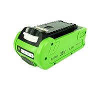 PowerSmart® Batterie 2500 mAh 36 V pour Greenworks 20202, 20262, 20292, 20302, 20322, 20672, 21242, 21302, 21332, 21362, 22262, 22332, 29462, 2977 17, 29 01319, G40B2, G40B25, GWT40VS2