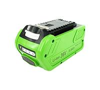 PowerSmart® Batterie Li-ion 5000 mAh 36 V pour Greenworks G40DT35, G40LM46SP, GD40BC, GD40BCB, GD40LM45, G40B4, G40B6, GWT40VS2