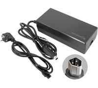 PowerSmart® Chargeur 42 V 2,0 A pour batteries 36 V Halfords Carrera Vengeance E (année de construction 2016-2019), avec prise à 3 broches