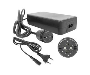 PowerSmart Chargeur 42 V 2 A pour batteries lithium-ion 36 V avec prise Rosenberger pour Impulse, Alber Neodrives, Brose