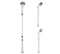 Powersonic Brosse de nettoyage sans fil Turbo Spin Scrubber Cyclone haute puissance rechargeable 7,4 V Li-ion