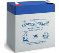 PowerSonic PS-1242/12 V 4,5 Ah Batterie au plomb AGM