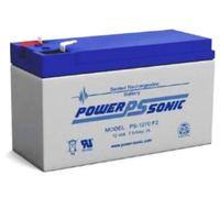 Powersonic PS 1270 Batterie au plomb Powersonic PS1270 avec homologation VdS 12 V 7,0 Ah Batterie rechargeable Sealed Lead Acid (SLA) AGM/plomb non tissé