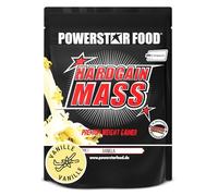 Powerstar HARDGAIN MASS 1600g | GAIN DE POIDS avec créatine & sans ajout de sucre | Masse, force & développement musculaire rapide | Fabrication allemande | Shake pour prise de masse | Vanille