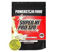 Powerstar SUPER HI PRO 128 1kg | Poudre de protéine multi-composants | Valeur biologique la plus élevée possible | Protein Powder avec 80% de protéines s.s. | Produit en Allemagne | Pistachio