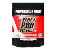Powerstar WHEY PRO CLASSIC Poudre de protéines de lactosérum 1000 g | Poudre de protéines | Fabriqué en Allemagne | 100 % concentré de lactosérum CFM | Poudre protéinée avec seulement 2 % de glucides
