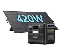 Powerstation portable - FOSSIBOT - F2400 - 2048Wh - 2400W - LiFePO4 avec panneau solaire 420W