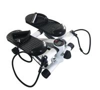 Powersteps Stepper DINGXIANG avec extenseurs - Noir/Blanc - Structure métallique + plastique PVC - Charge max.100KG