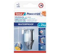 Powerstrips Pastille adhésive LARGE WATERPROOF, blanc