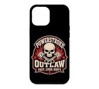 Powerstroke Outlaw Diesel Skull Graphic Fast Loud Dirty Coque pour iPhone 12 Pro Max