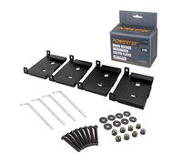 POWERTEC 71132V Lot de 4 plaques à roulettes pour établi à dégagement rapide