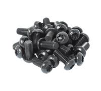 POWERTEC Lot de 30 vis Torx T30 pour rabot - Compatible avec DeWalt DW735, DW735X, DW734, Ridgid, Wen et Delta (72098)