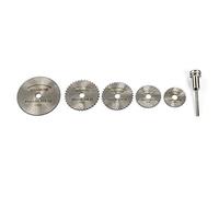 Powertool HHS Lot de 6 mini lames de scie circulaire en acier rapide pour outil électrique Dremel