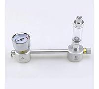 POWERTOOL Kit générateur de CO2 pour aquarium avec diffuseur de CO2 et réacteur de dioxyde de carbone pour animaux domestiques et plantes aquatiques (avec compteur de bulles)