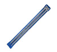 Powertool Lot de 2 aiguilles à tricoter en aluminium 35 cm de long à pointe unique 10 mm
